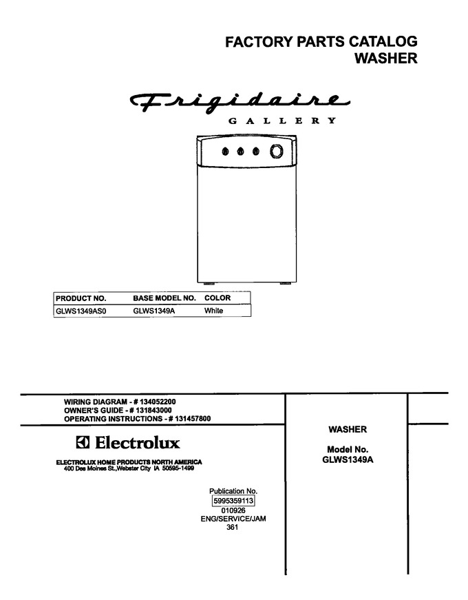 Diagram for GLWS1349AS0