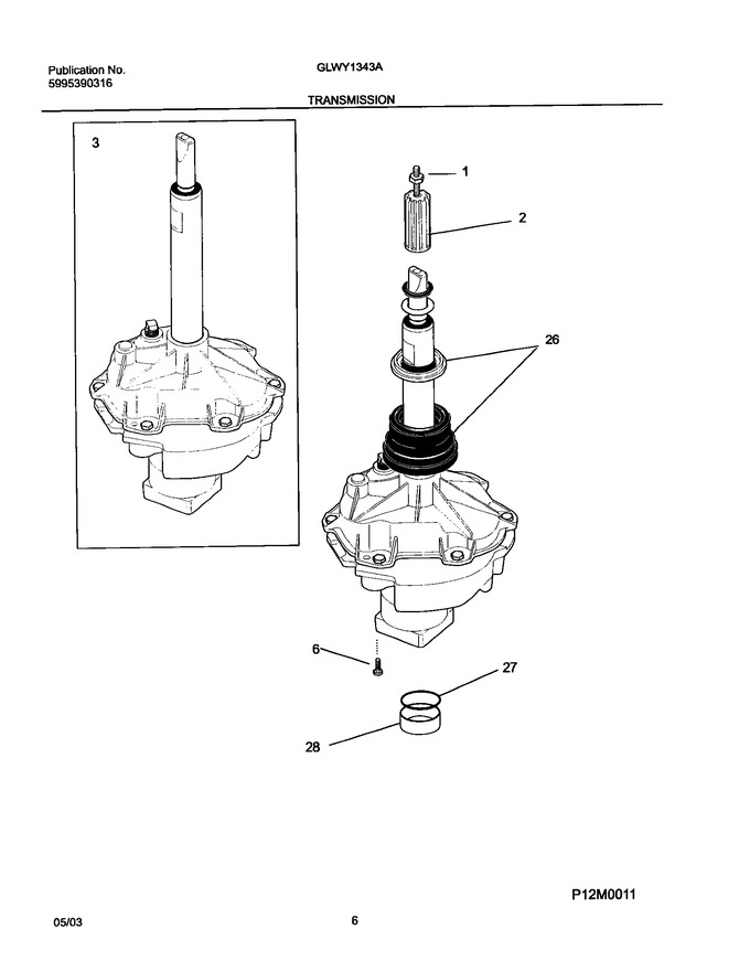 Diagram for GLWY1343AS0