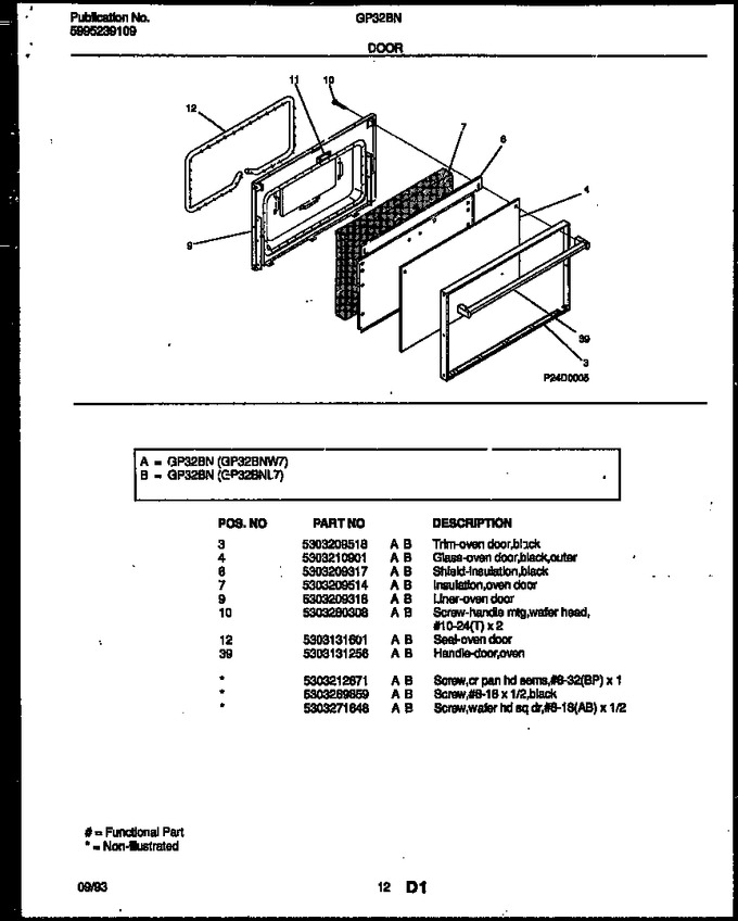 Diagram for GP32BNW7