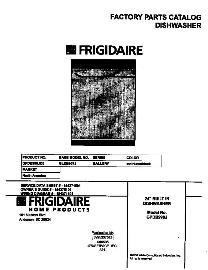 Diagram for GPDB998JC0