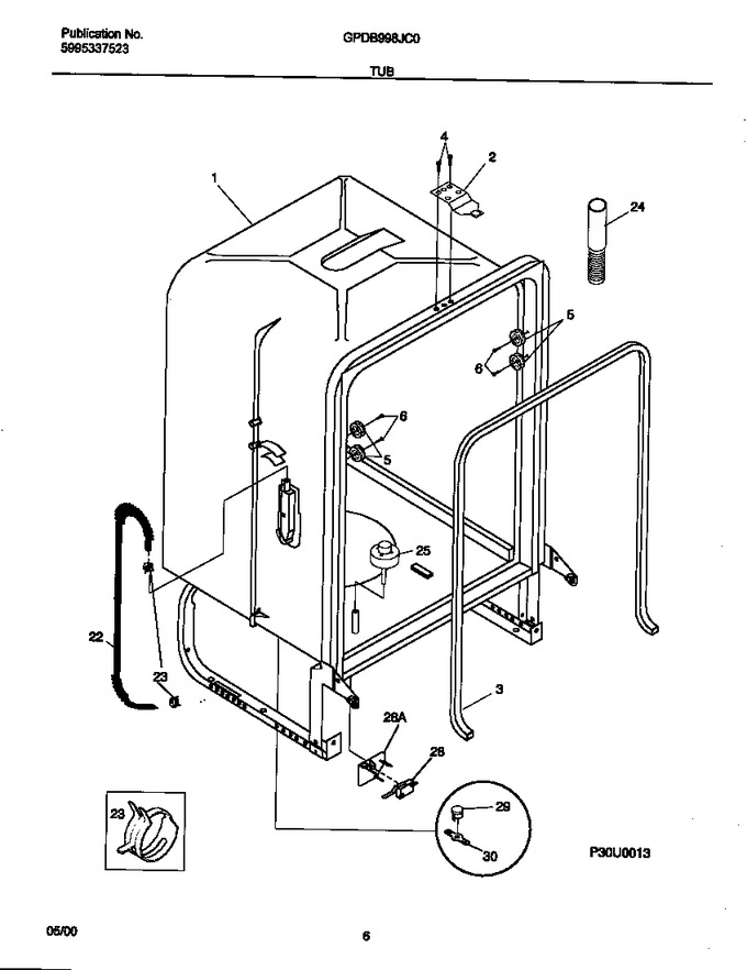 Diagram for GPDB998JC0