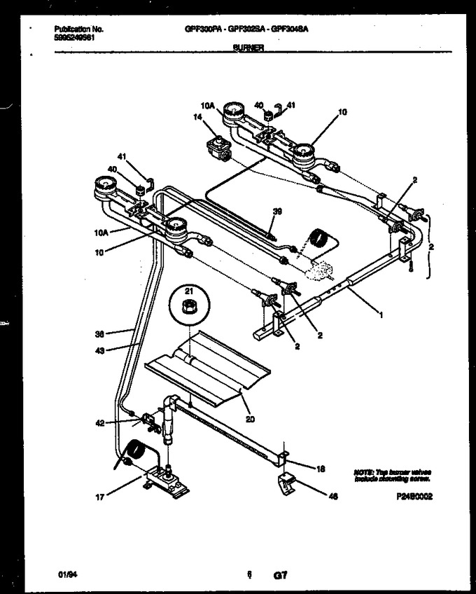 Diagram for GPF302SAWB