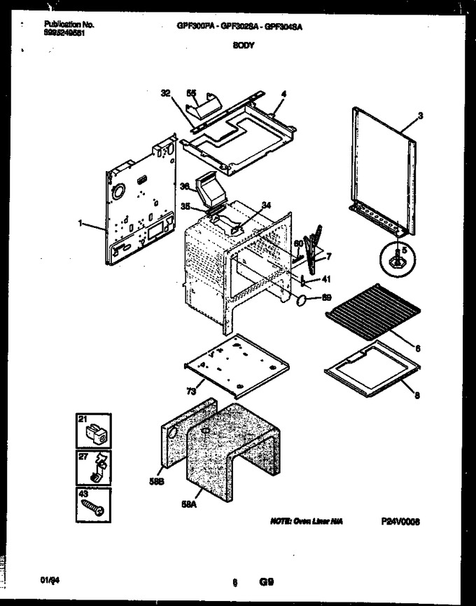 Diagram for GPF300PADB