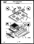 Diagram for 06 - Cooktop And Broiler Drawer Parts