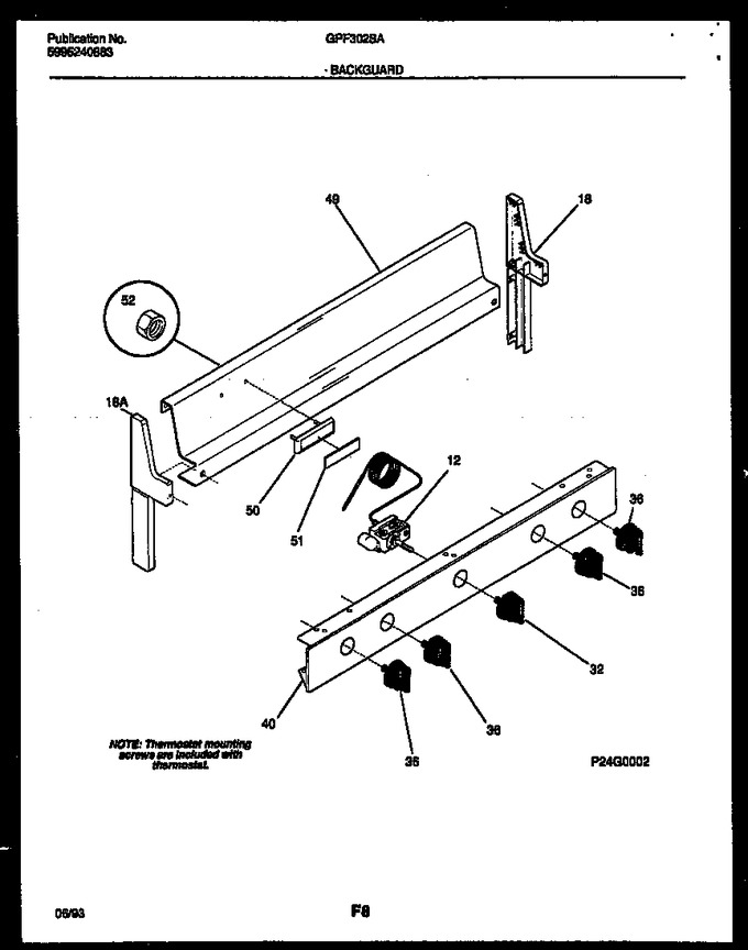 Diagram for GPF302SADA