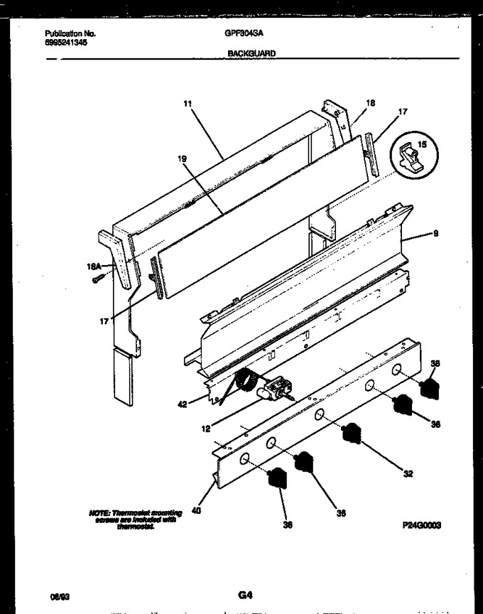 Diagram for GPF304SAWA