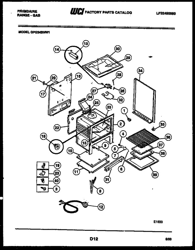 Diagram for GPG34BNW1