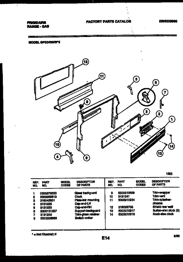 Diagram for GPG34BNW5