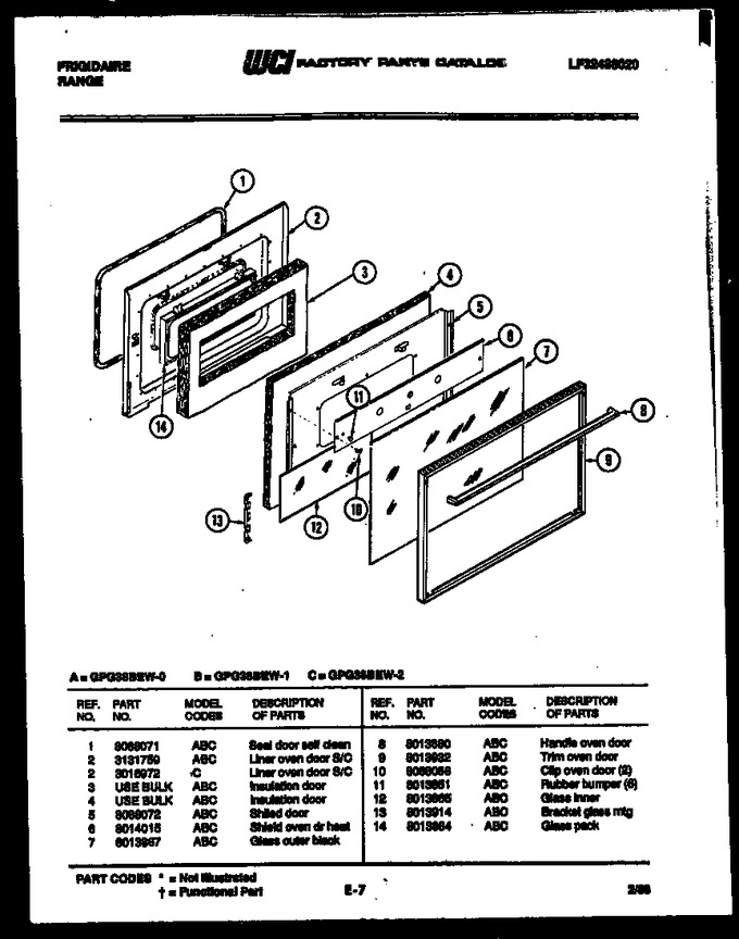 Diagram for GPG38BEL0