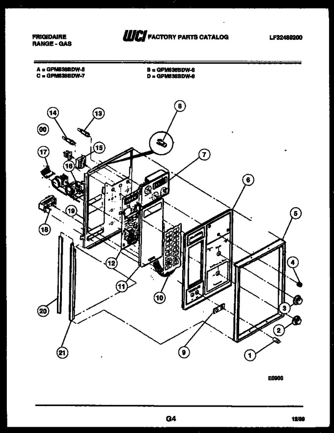 Diagram for GPM638BDL8