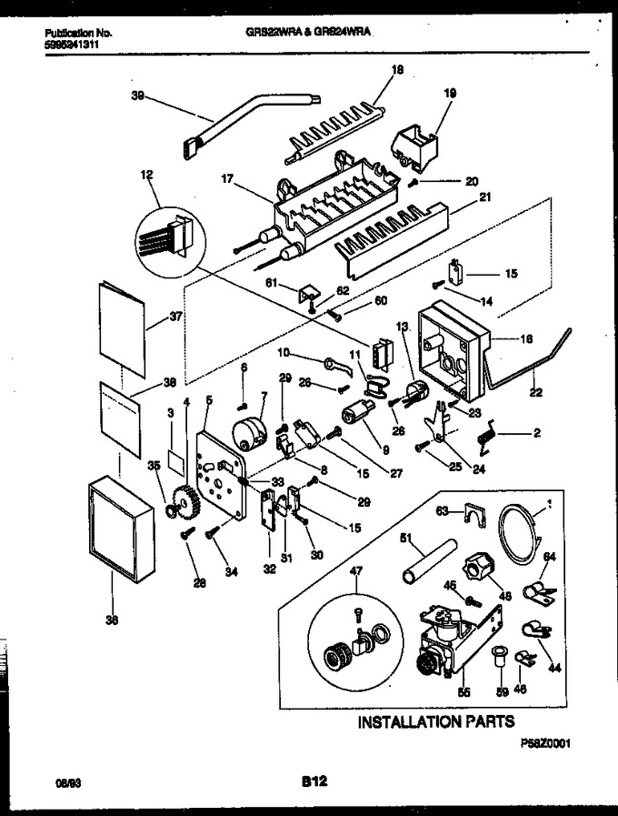 Diagram for GRS22WRAD0