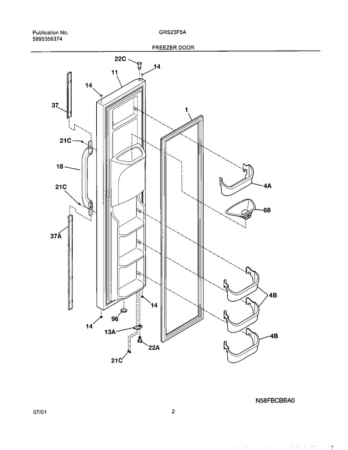 Diagram for GRS23F5AW0