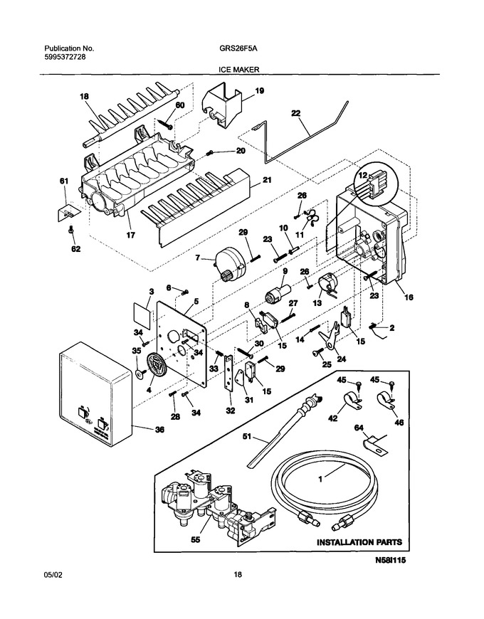 Diagram for GRS26F5AQ4