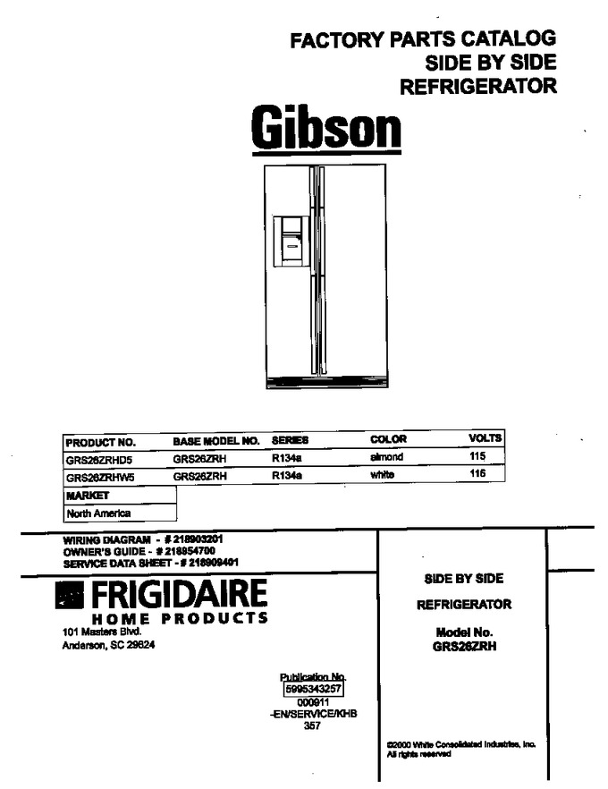 Diagram for GRS26ZRHW5