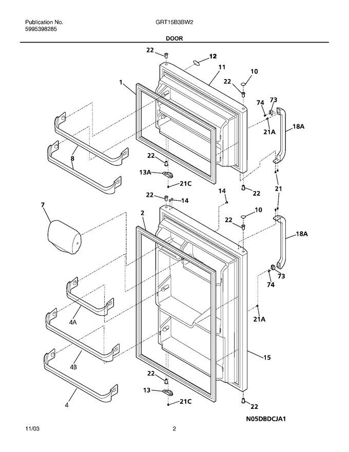 Diagram for GRT15B3BW2