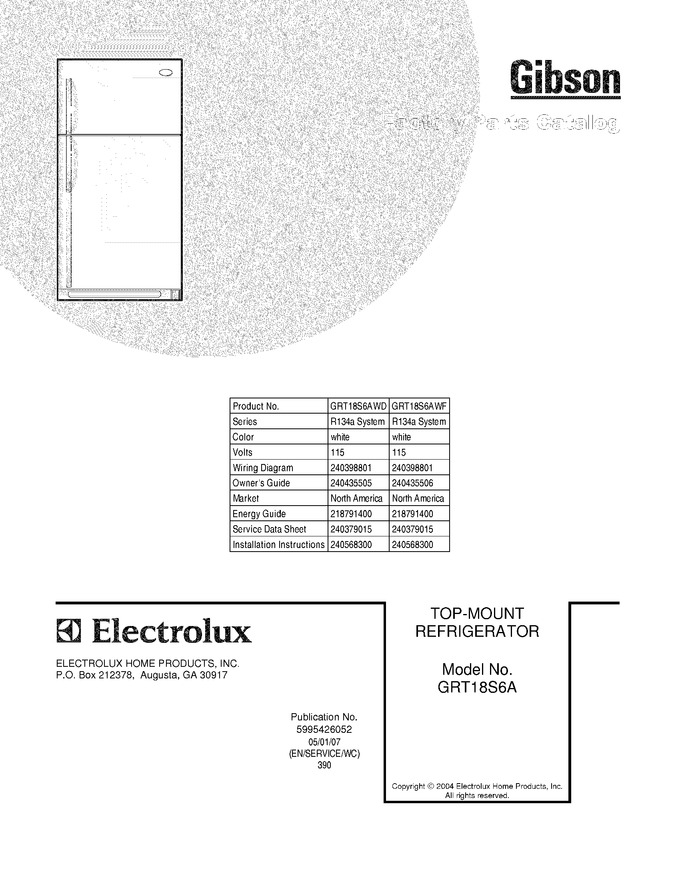 Diagram for GRT18S6AWF