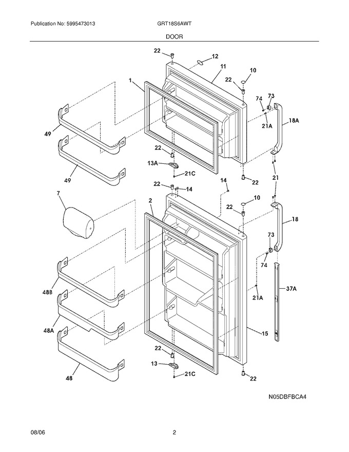 Diagram for GRT18S6AWT