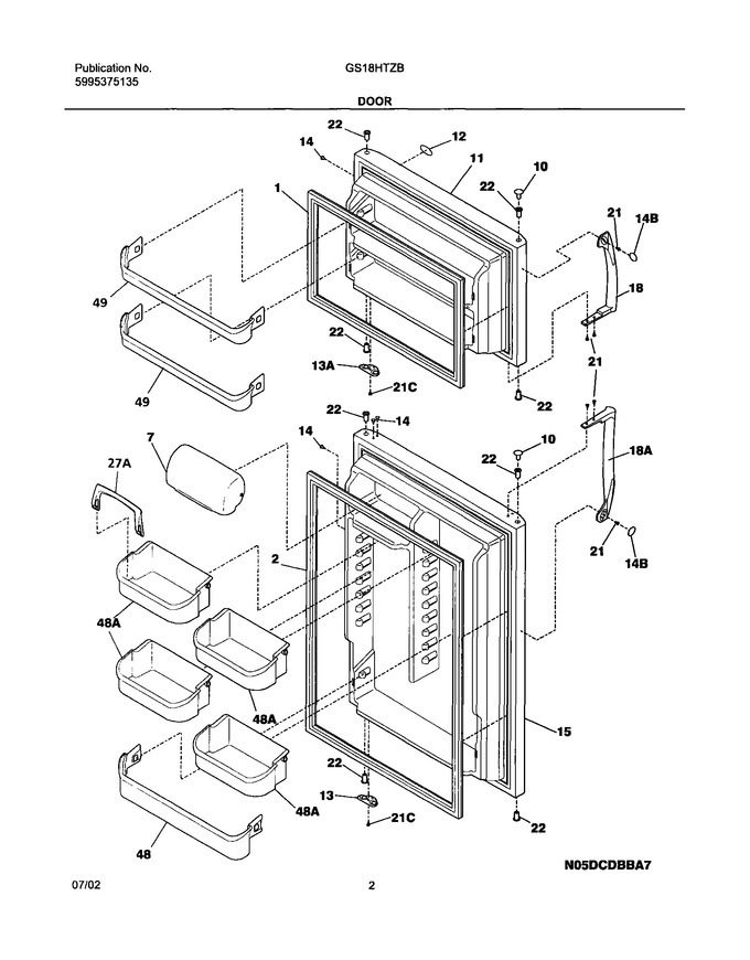 Diagram for GS18HTZBW2