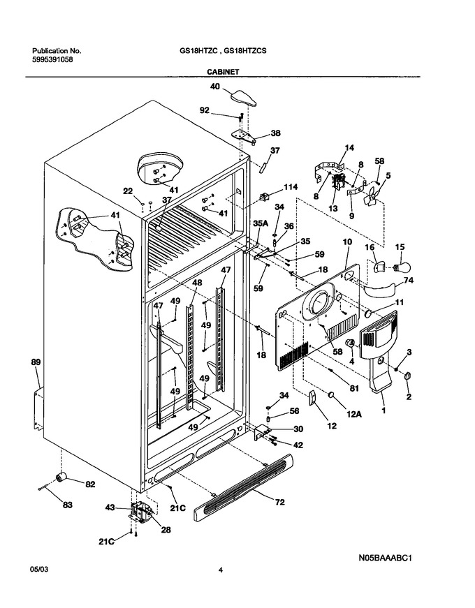 Diagram for GS18HTZCSB0