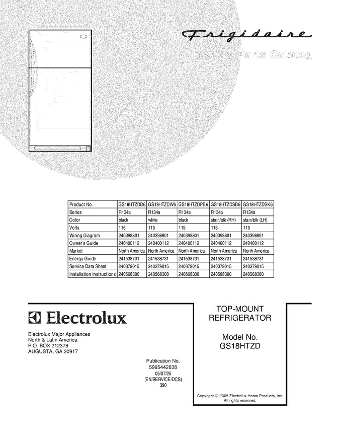 Diagram for GS18HTZDPB6