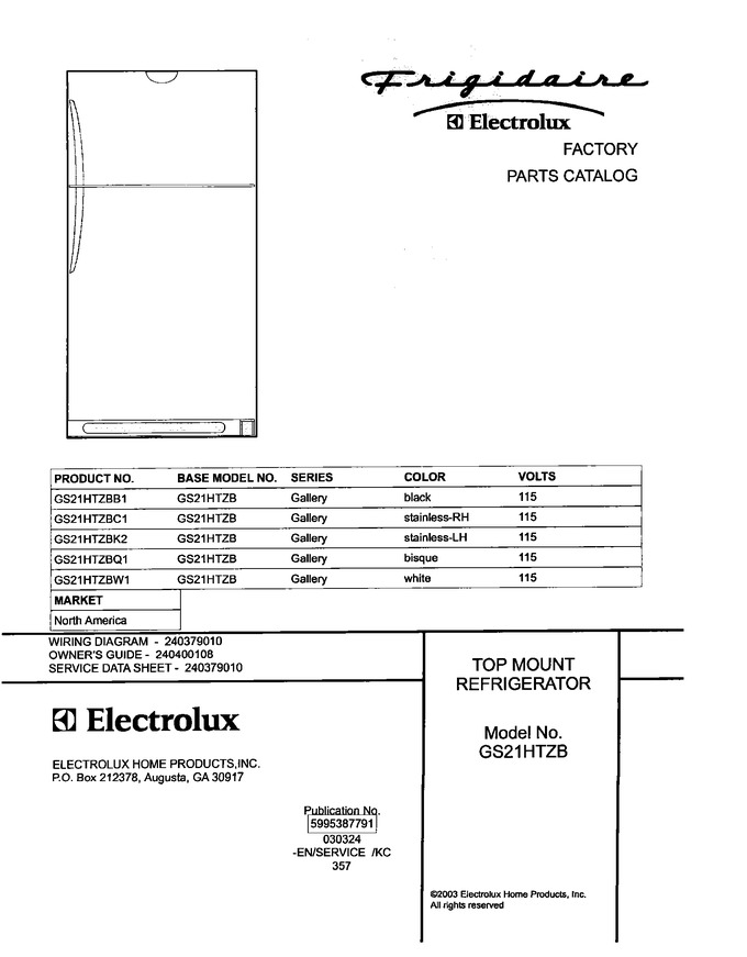 Diagram for GS21HTZBB1