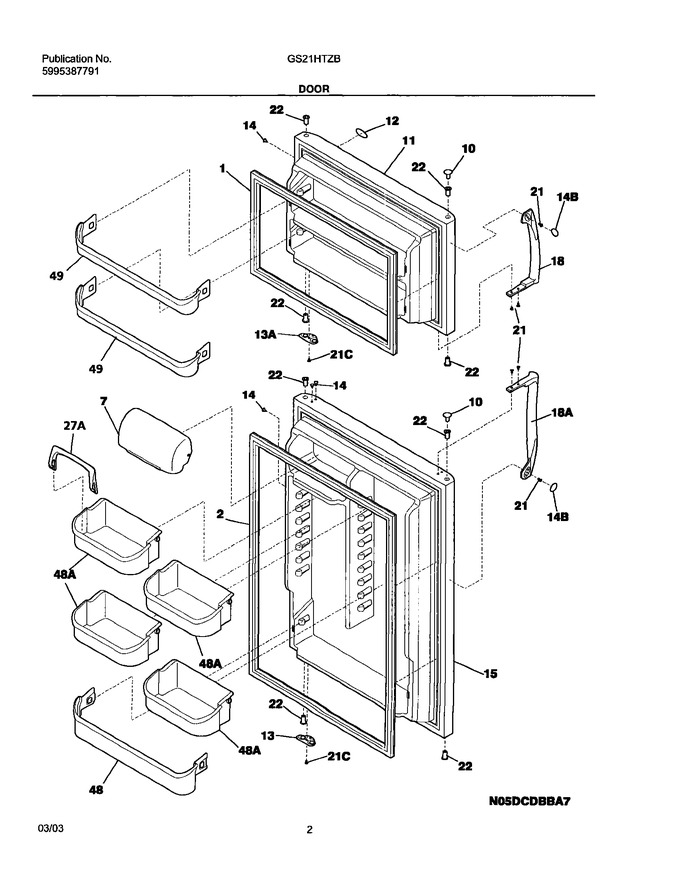 Diagram for GS21HTZBK2