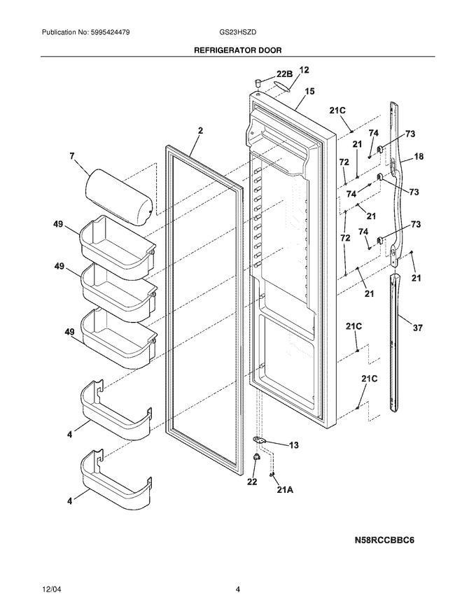 Diagram for GS23HSZDW8