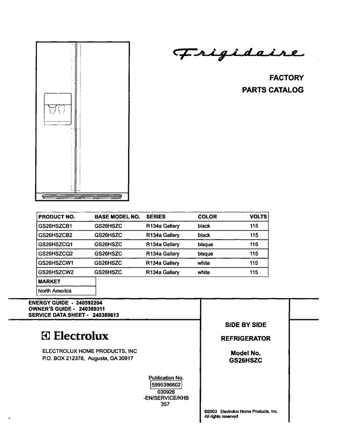 Diagram for GS26HSZCB1