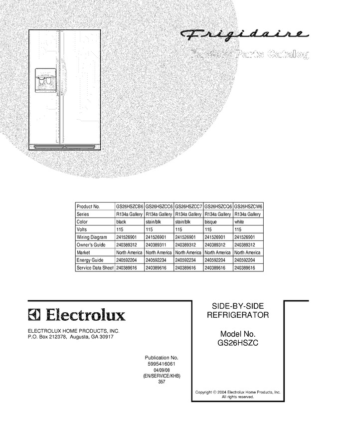 Diagram for GS26HSZCC7