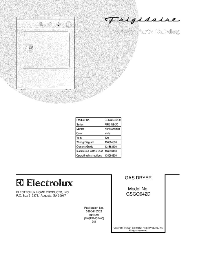 Diagram for GSGQ642DS0