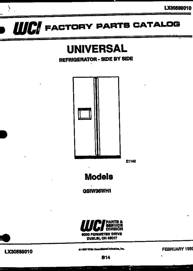 Diagram for GSIW36YH1