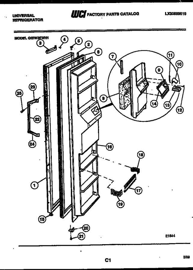 Diagram for GSIW36JH1