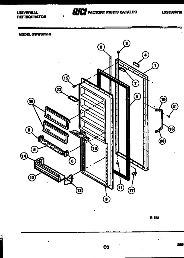 Diagram for GSIW36YH1