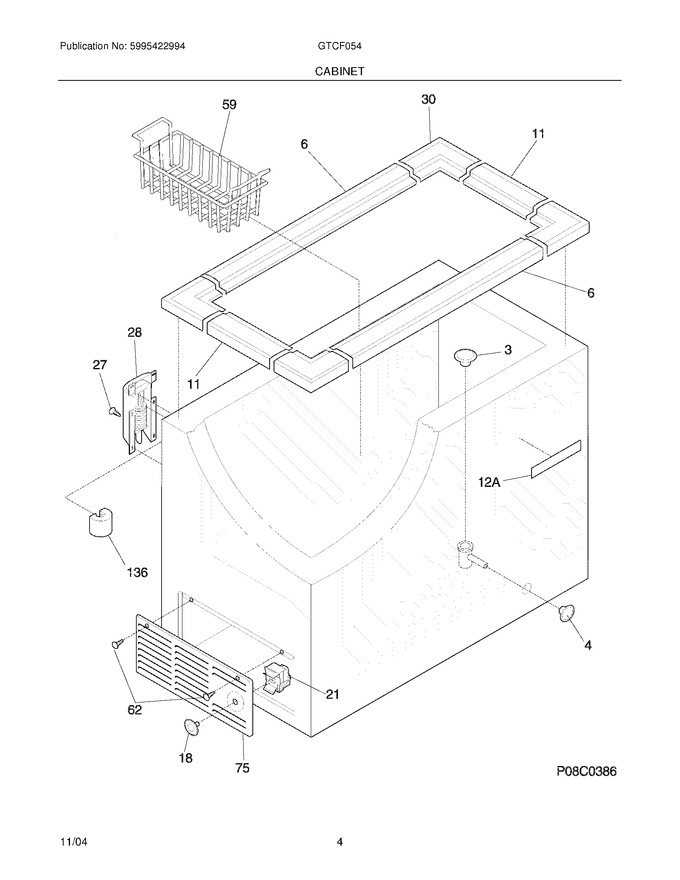 Diagram for GTCF054