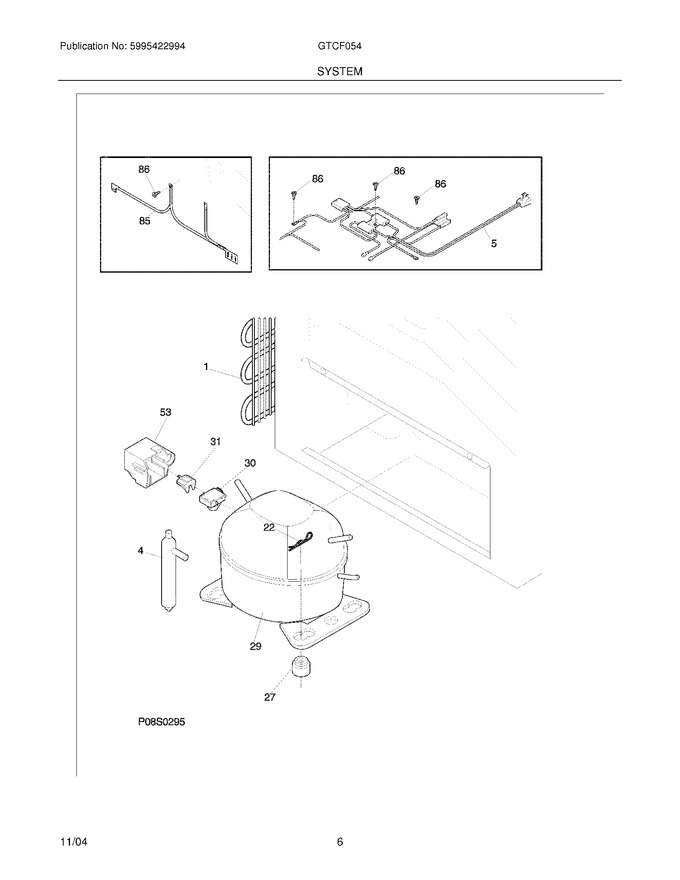 Diagram for GTCF054