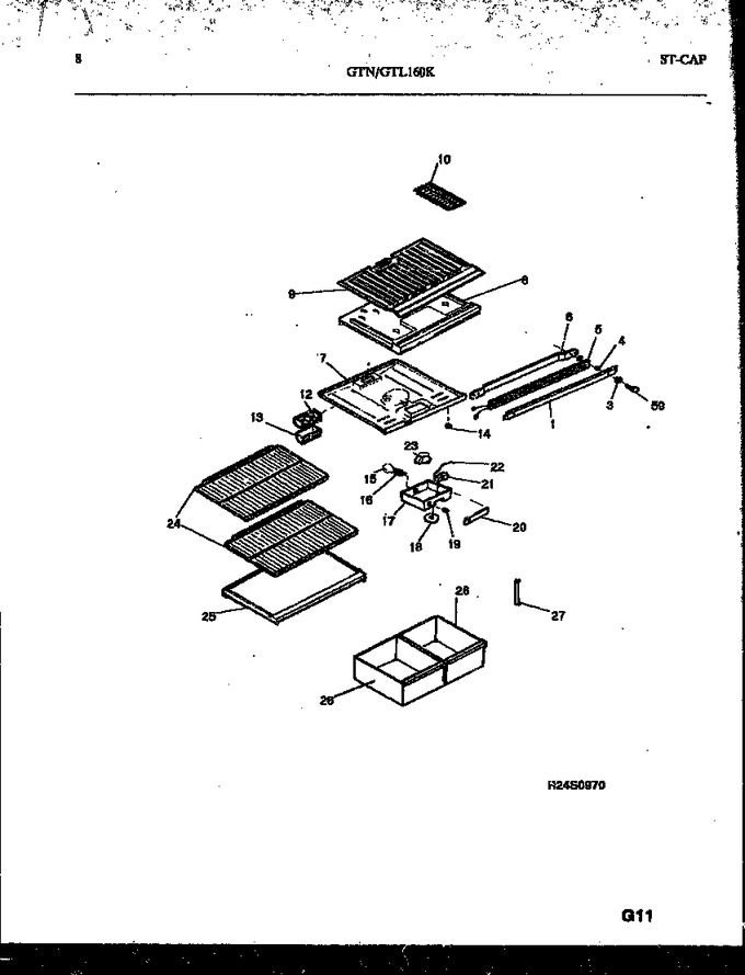 Diagram for GTL160BK0