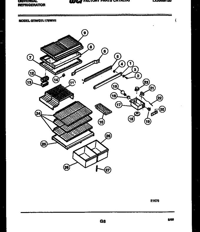 Diagram for GTN175WD1