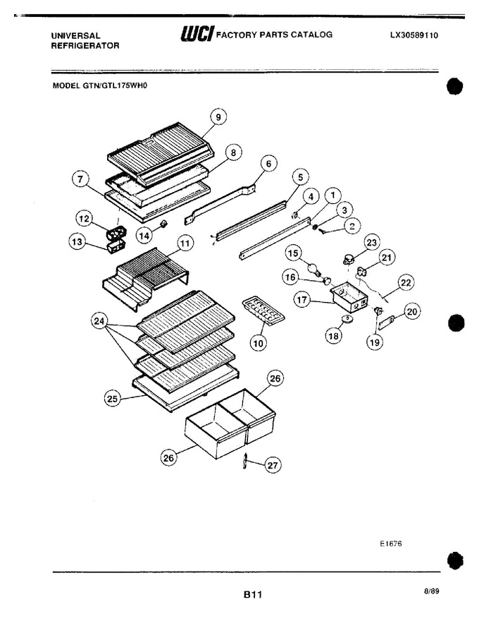 Diagram for GTN175WH0