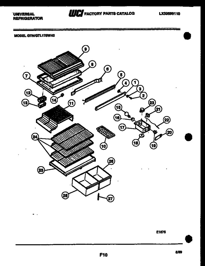 Diagram for GTL175WW0-23