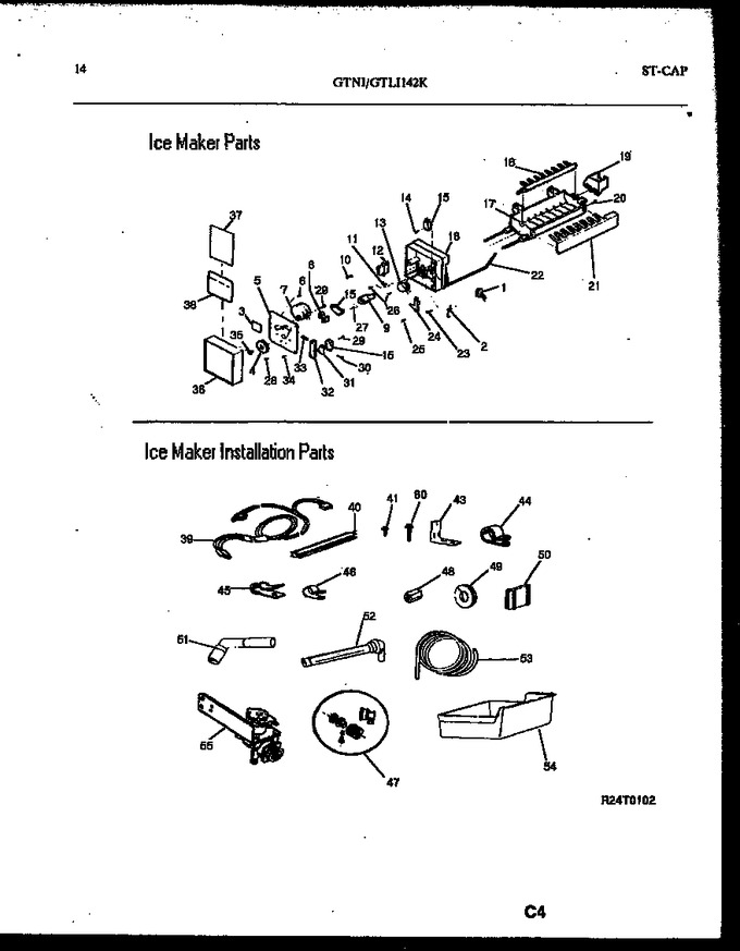 Diagram for GTLI142WK0