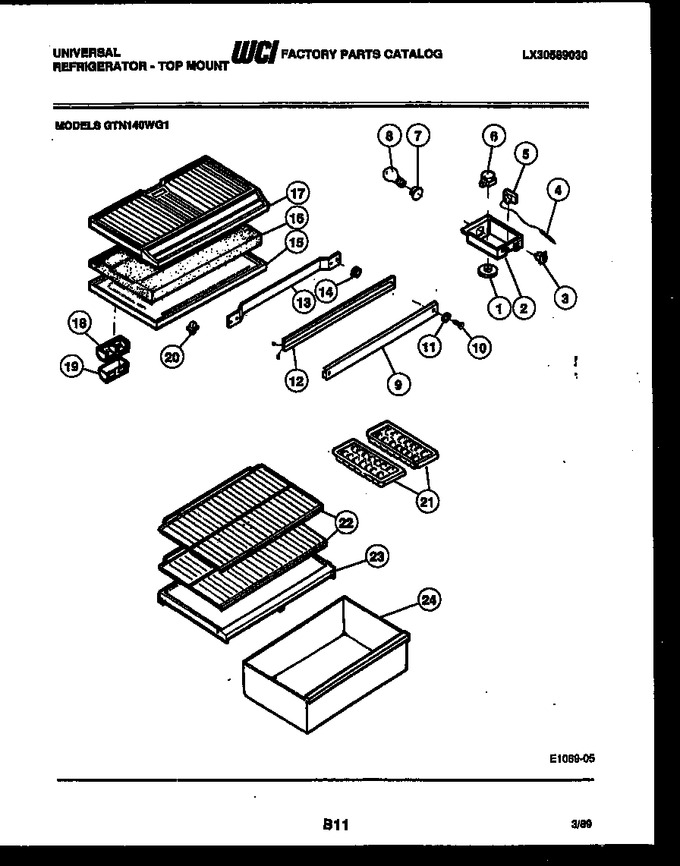 Diagram for GTN140CG1