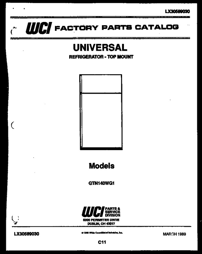 Diagram for GTN140HG1