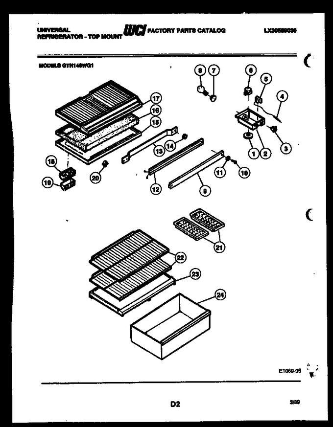 Diagram for GTN140HG1