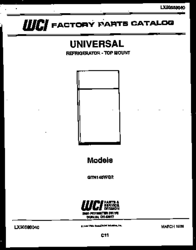 Diagram for GTN140WG2