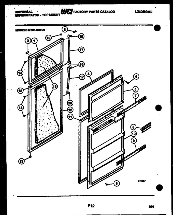 Diagram for GTN140WG3