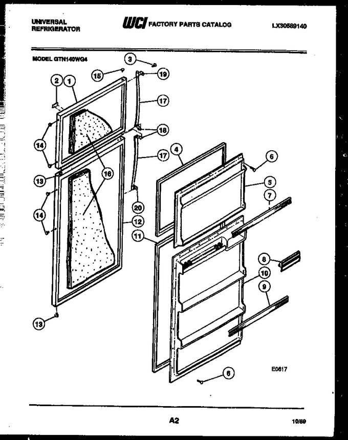 Diagram for GTN140WGH4