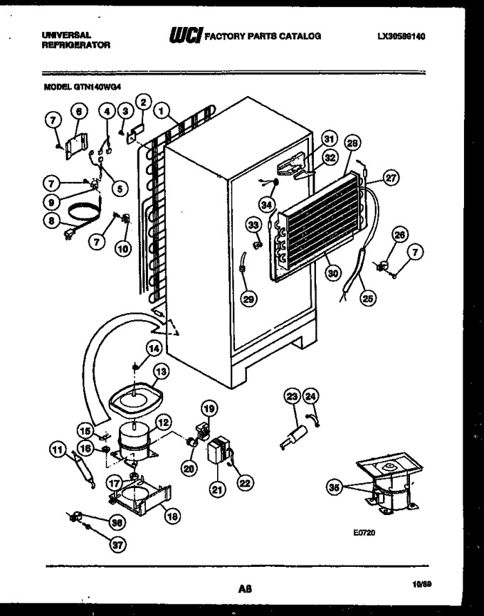 Diagram for GTN140WG4-45