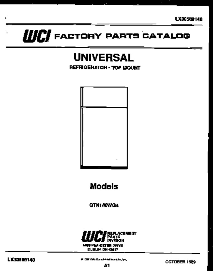 Diagram for GTN140WGD4