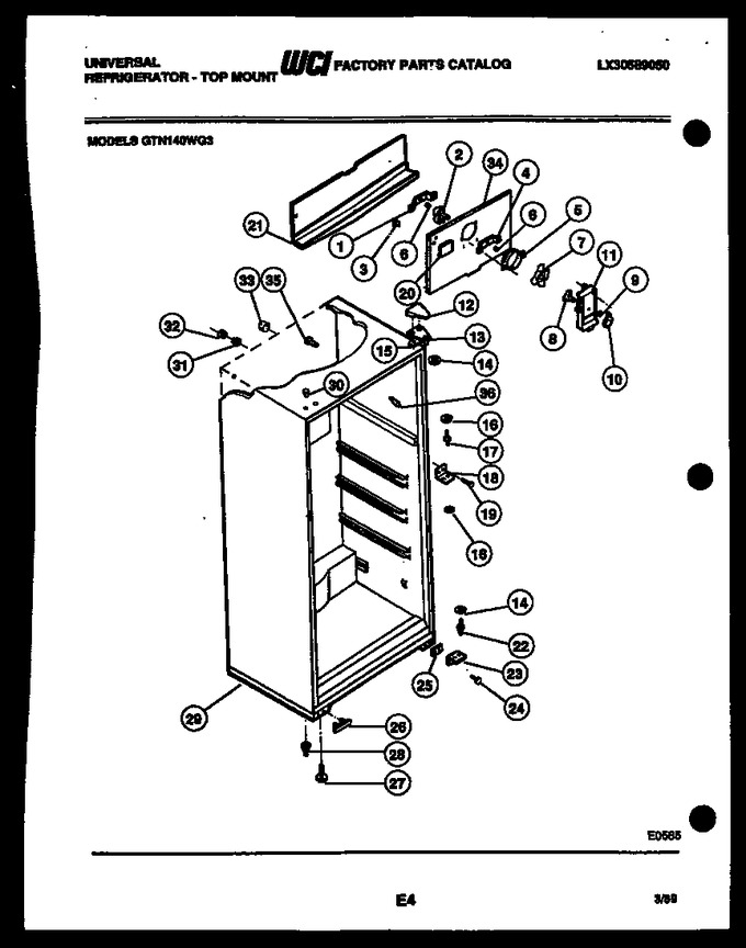 Diagram for GTN140WGW3-00