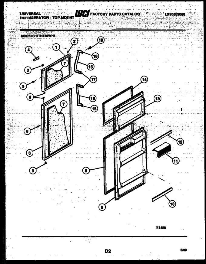 Diagram for GTN155WHE1